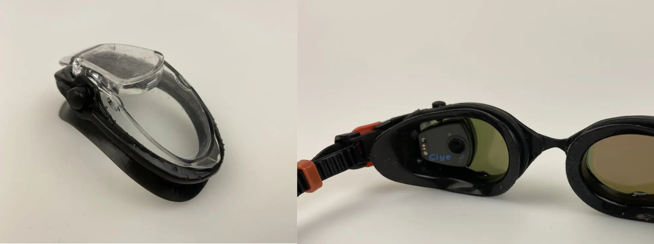 Prototype gasket 3D printed in silicone